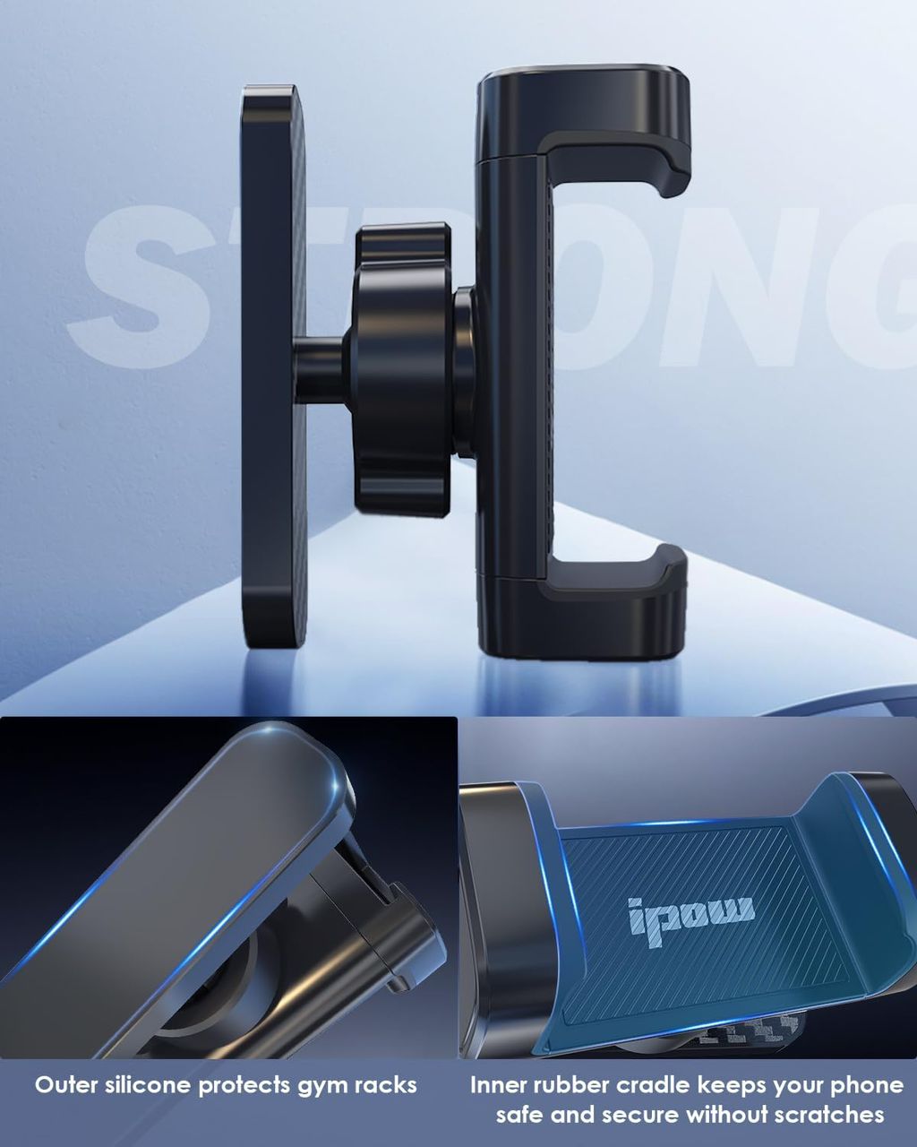 SUPPORT MAGNÉTIQUE POUR TÉLÉPHONE