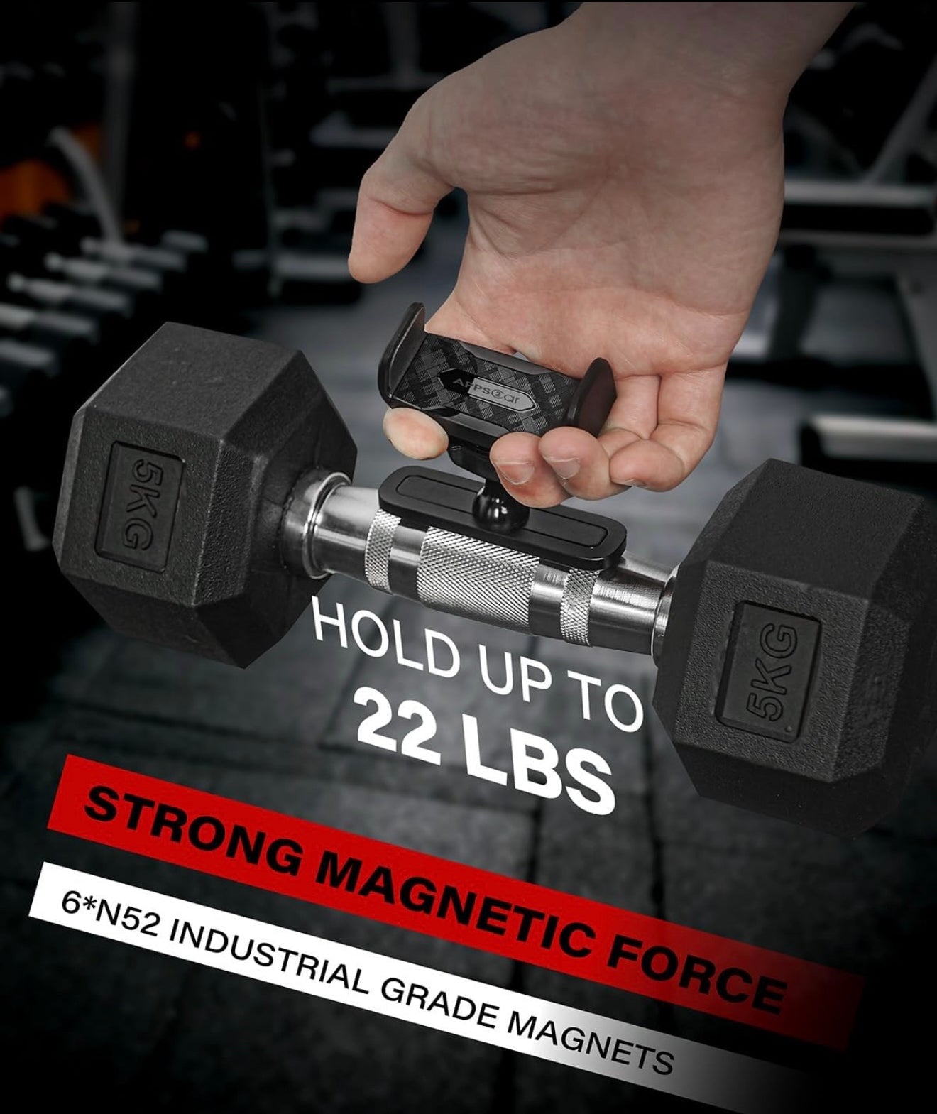 SUPPORT MAGNÉTIQUE POUR TÉLÉPHONE