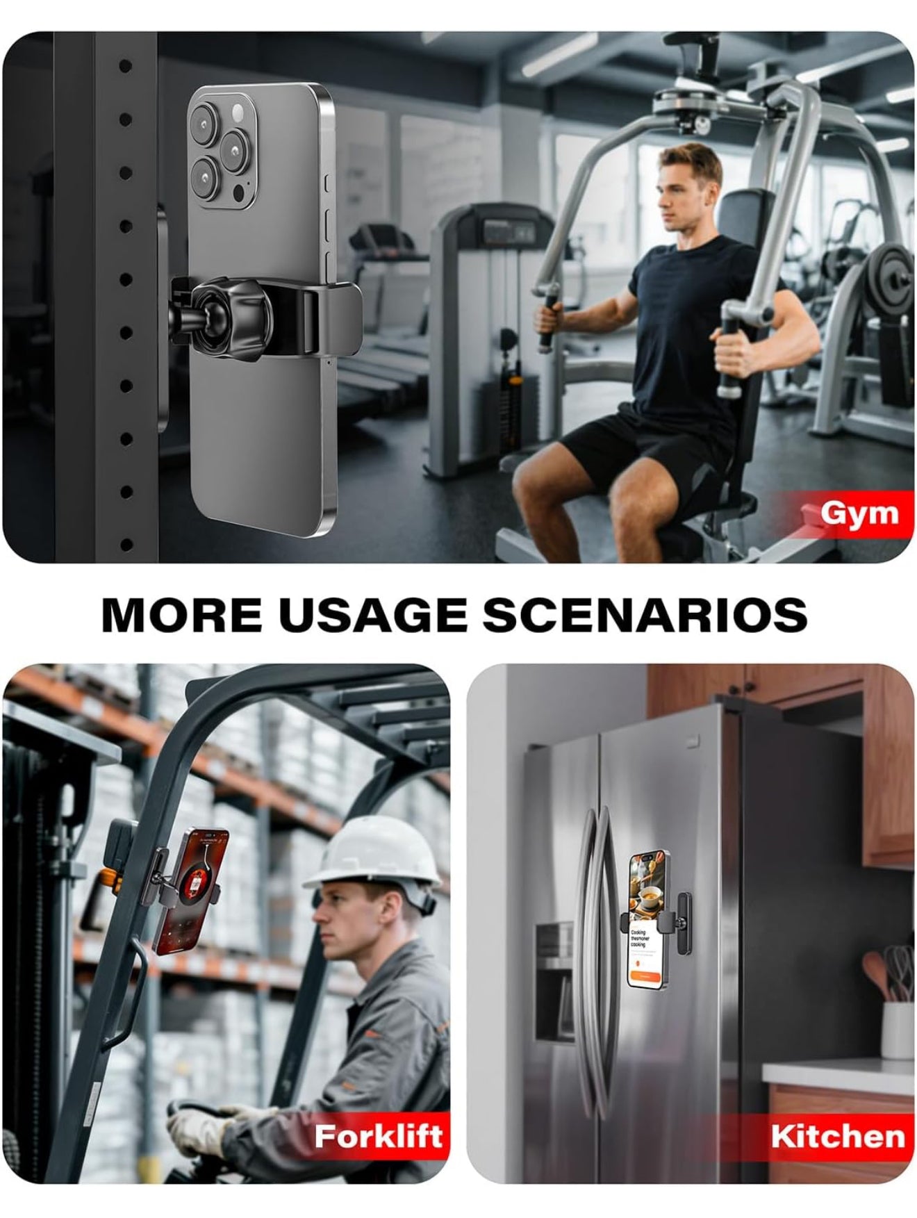 SUPPORT MAGNÉTIQUE POUR TÉLÉPHONE