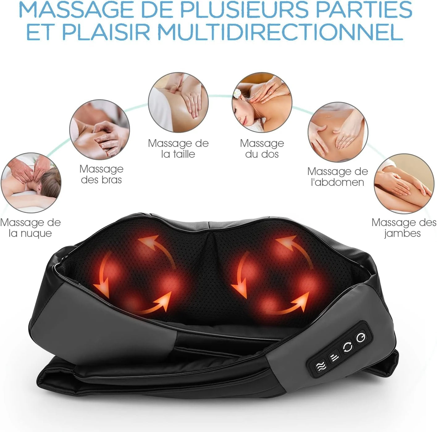 MASSAGE DE SHIATSU MULTIFONCTIONNEL